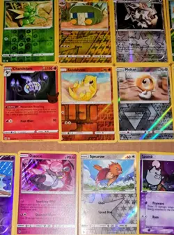 Massive 81 Pokemon Card Lot Yellow Border Cards Holos & Reverse Holo TCG CCG NM - Image 4
