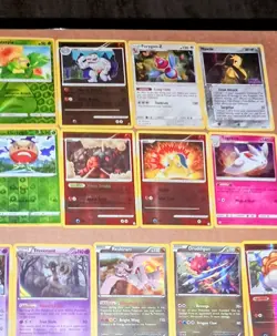 Massive 81 Pokemon Card Lot Yellow Border Cards Holos & Reverse Holo TCG CCG NM - Image 5