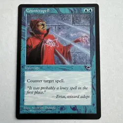 Counterspell - Tempest - MTG Magic - Common - NM - Blue Interrupt - Image 1