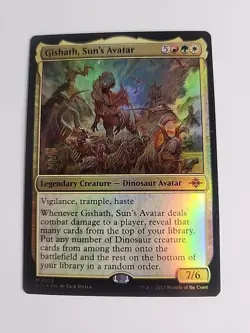 Gishath, Sun's Avatar The Lost Caverns of Ixalan Foil - Image 1