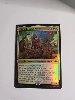 Gishath, Sun's Avatar The Lost Caverns of Ixalan Foil - Image 3