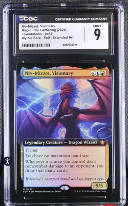 Niv-Mizzet, Visionary (Extended Art) Foundations Foil - Image 1