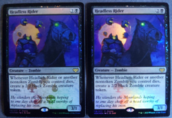 MTG Headless Rider Foil x2 Lot | Promo 2023 | NM | Zombie Creature x2 Lot | EDH - Image 1