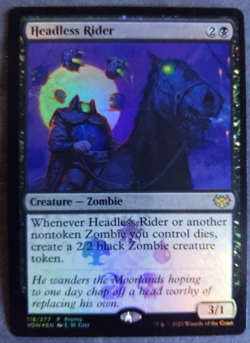 MTG Headless Rider Foil x2 Lot | Promo 2023 | NM | Zombie Creature x2 Lot | EDH - Image 2