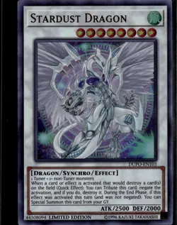 Yu-Gi-Oh! Stardust Dragon Ultra Rare DUPO-EN103 - Image 1