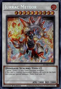 Yu-Gi-Oh! Jurrac Meteor Secret Rare BLMM-EN150 - Image 1