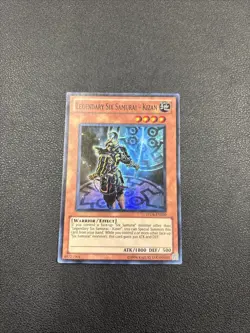 Yugioh Legendary Six Samurai - Kizan STOR-EN020 Super Rare 2 A6 - Image 1