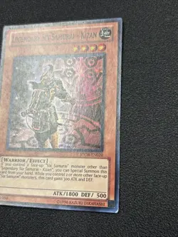 Yugioh Legendary Six Samurai - Kizan STOR-EN020 Super Rare 2 A6 - Image 4