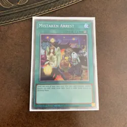Yugioh Mistaken Arrest BLGG-EN114 Starlight Rare 1st Edition NM - Image 2