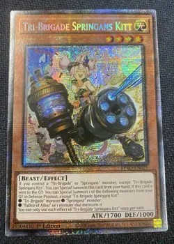 Yu-Gi-Oh! TCG Tri-Brigade Springans Kitt 1st Edition - Image 1