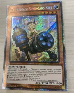 Yu-Gi-Oh! TCG Tri-Brigade Springans Kitt 1st Edition - Image 2