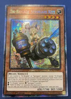 Yu-Gi-Oh! TCG Tri-Brigade Springans Kitt 1st Edition - Image 3