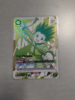 Union Arena Gon Freecss Top 4 Rare Battle Foil HunterxHunter - Image 1