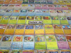 100x Pokemon Card Reverse Holo Monster Poke Ball Mirror Random Bulk lot sv2a #2 - Image 3