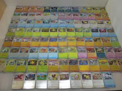 100x Pokemon Card Reverse Holo Monster Poke Ball Mirror Random Bulk lot sv2a #2 - Image 4