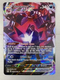 Eternatus VMAX SWSH11: Lost Origin Trainer Gallery TG22/TG30 Pokemon Card TCG NM - Image 1