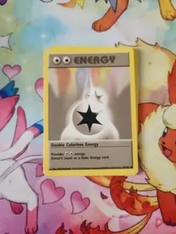 Double Colorless Energy 96/102 Base Set Vintage Pokemon Card WOTC 1999 - Image 3