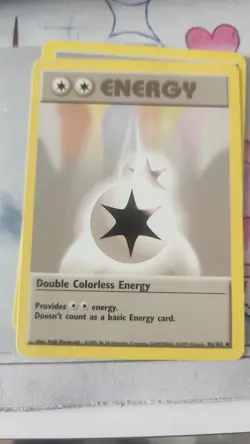 Double Colorless Energy 96/102 Base Set Vintage Pokemon Card WOTC 1999 - Image 5
