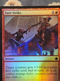 Sure Strike FOIL (209/789) Foundations MTG Magic the Gathering - Image 3