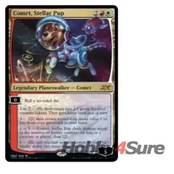 Comet, Stellar Pup M/NM Magic: The Gathering MTG Unfinity - Image 1