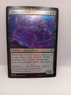 MTG Singles Foil Faller's Faithful Edge Of Eternities U 0100 Magic The Gathering - Image 1