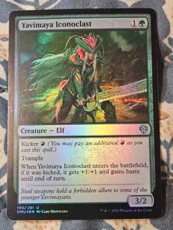 Yavimaya Iconoclast FOIL (190/462) Dominaria United MTG Magic - Image 2