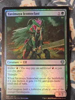 Yavimaya Iconoclast FOIL (190/462) Dominaria United MTG Magic - Image 3