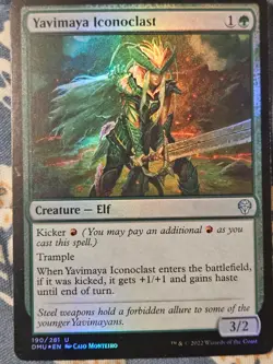 Yavimaya Iconoclast FOIL (190/462) Dominaria United MTG Magic - Image 4