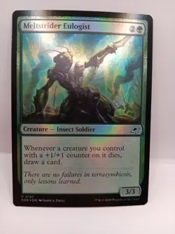 MTG Singles Foil Meltstrider Eulogist Edge Of Eternities U 0197 - Image 1