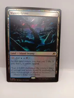 MTG Singles Foil Watery Grave Edge Of Eternities R 0261 Magic The Gathering - Image 1