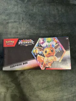 Pokemon TCG Scarlet and Violet Prismatic Evolutions Surprise Box SEALED (2) - Image 1