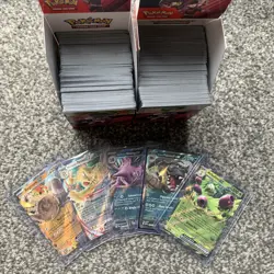 Pokemon Destined Rivals Bundle Cards Bundle 300+ cards reverse/holo EX! all incl - Image 1