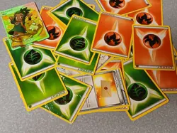 Pokemon Cars Power Cards Rough Well Played With - Image 1