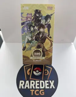 Shiningsoul Genshin Impact Official TCG Booster Box Anime Game Card New Wave 2 - Image 1