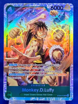 Monkey.D.Luffy ST30-012 SR | Starter Deck EX: Luffy & Ace | One Piece TCG | EN - Image 1