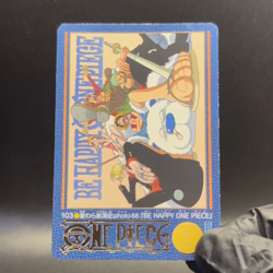 Luffy Pirates 2001 103 One Piece Visual Adventure Gold Stamp Japanese Bandai - Image 2