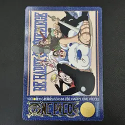 Luffy Pirates 2001 103 One Piece Visual Adventure Gold Stamp Japanese Bandai - Image 4