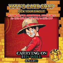 PICK YOUR OWN SINGLE! One Piece OP13 Carrying On His Will English BOGOHALF - Image 1