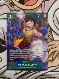 One Piece Monkey.D.Luffy Alt Art (OP16-034) | The Time of Battle ENGLISH NM - Image 1