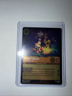 Disney Lorcana Wilds Unknown Mickey Mouse Exped. Leader 26/204 Super Rare Foil - Image 3