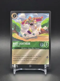 Disney Lorcana TCG Buzz Lightyear - Space Ranger 57/204 First Chapter - Image 1