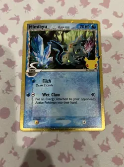 Mimikyu (Delta Species) SWSH136 SWSH: Sword & Shield Promo Cards Holo HP - Image 1