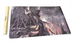 Seraph Of The Scales 14"x23.5" Playmat Mouse Pad CCG Trading Card Board - Image 2