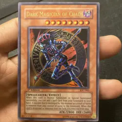 Dark Magician of Chaos Yu-Gi-Oh IOC-065 Ultra Rare 1st Ed Card LP - Image 1