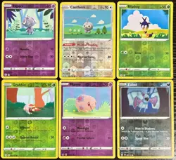 Pokemon TCG Cards From Illustrator Asako Ito English Set All In Reverse Holo NM - Image 1