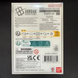 Gundam Card Game - Beta Edition Sealed English - Image 2
