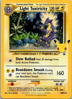 Light Toxtricity Holo Promo SWSH: Sword & Shield Promo Cards SWSH137 NM - Image 1