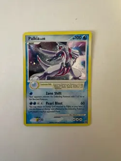 Pokemon Card Palkia LV.62 11/100 DP Secret Wonders Holo Rare HP 100 - Image 1