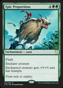 Epic Proportions - MC18 MTG - Light Play - Image 1
