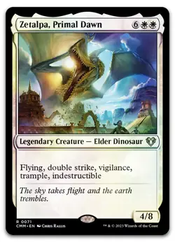 Zetalpa, Primal Dawn #71 (Foil) (NM) Commander Masters CMM Magic MTG - Image 1